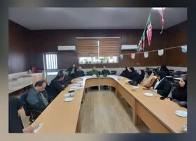 برگزاری مراسم جهاد تبیین به مناسبت دهه فجر و اعیاد شعبانیه در بهزیستی شهرستان خوی