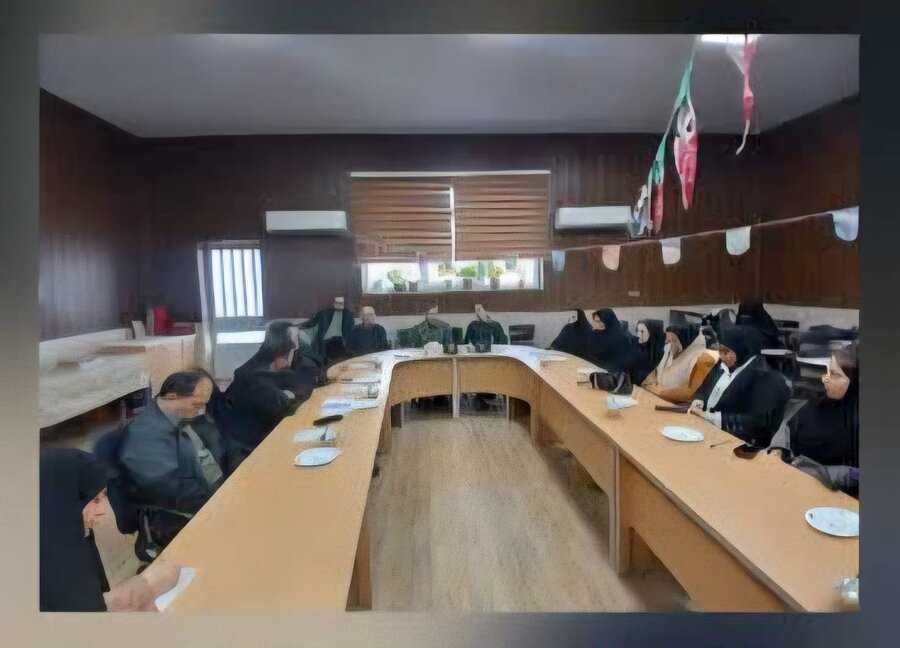 برگزاری مراسم جهاد تبیین به مناسبت دهه فجر و اعیاد شعبانیه در بهزیستی شهرستان خوی