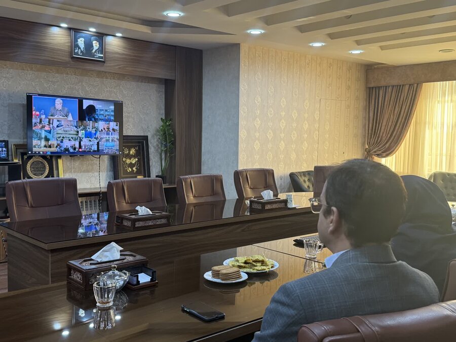 جلسه ویدئو کنفرانس سازمان بهزیستی کشور با بهزیستی استان‌ها درباره پروژه‌های دهه فجر برگزار شد