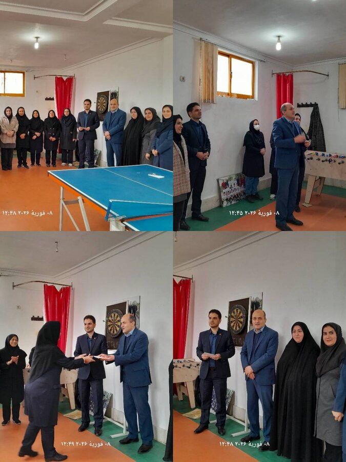 رشت /برگزاری مسابقه ورزشی کارکنان به مناسبت دهه فجر