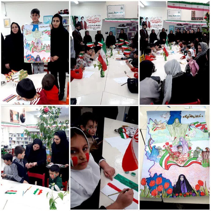 مشگین شهر| جشن انقلاب کودکان مرکز اختلالات شنوای "آوا"در شهرستان مشگین شهر