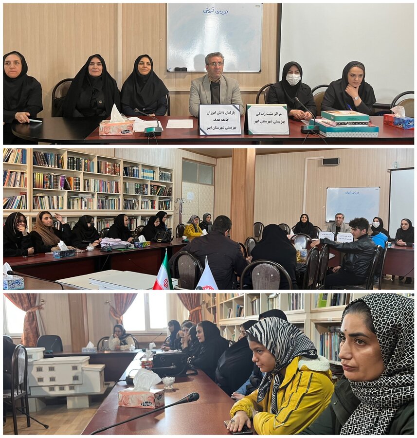 پارلمان دانش اموزان تحت پوشش در بهزیستی شهرستان ابهر تشکیل شد