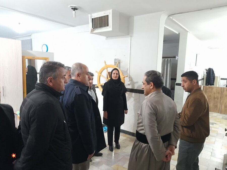 نیروگاه خورشیدی ۱۰ کیلووات هیبریدی در بهزیستی شهرستان مریوان افتتاح شد