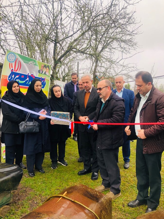 رضوانشهر | افتتاح متمرکز ۶ طرح اشتغال‌زایی بهزیستی در بخش پره‌سر رضوانشهر