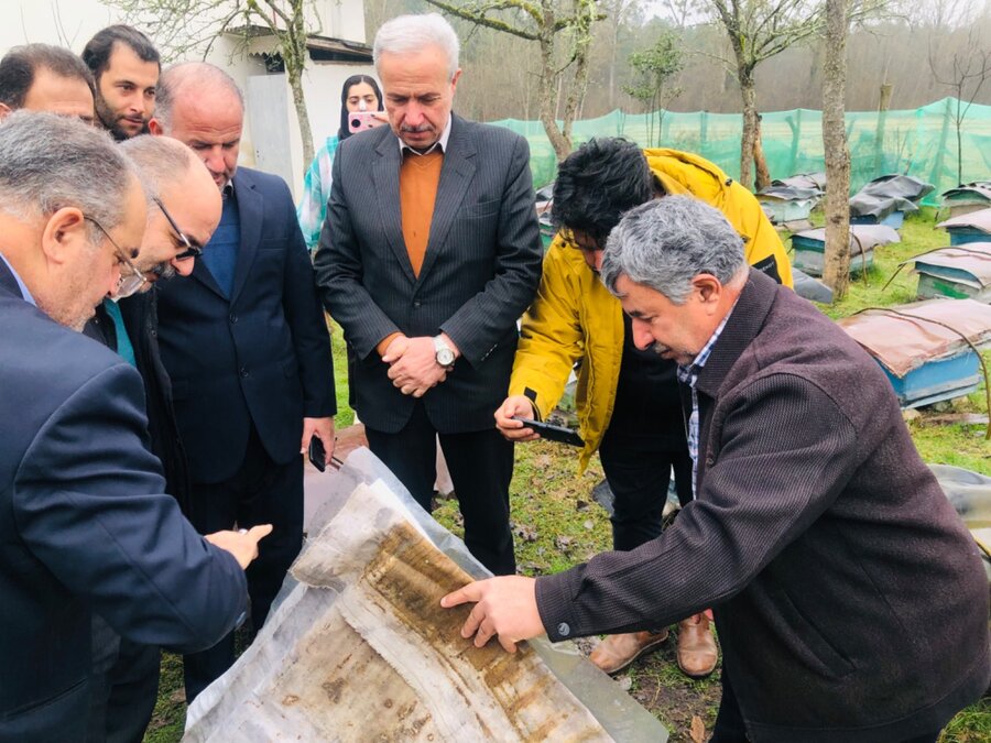 رضوانشهر | افتتاح متمرکز ۶ طرح اشتغال‌زایی بهزیستی در بخش پره‌سر رضوانشهر