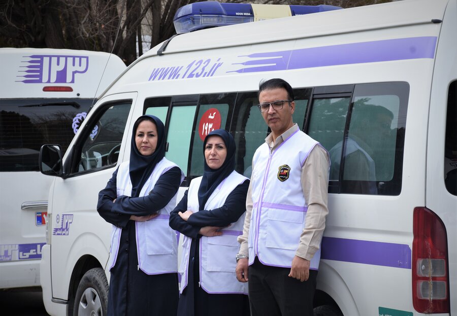 رژه خودرویی اورژانس اجتماعی