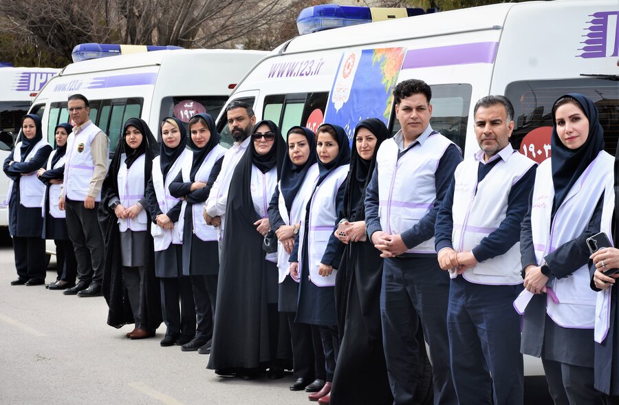 رژه خودرویی اورژانس اجتماعی