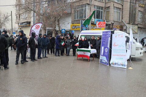 گزارش تصویری|  *«دشمن را مأیوس کنید»*مقام معظم رهبری (مدظله‌العالی)