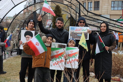 گزارش تصویری|  *«دشمن را مأیوس کنید»*مقام معظم رهبری (مدظله‌العالی)