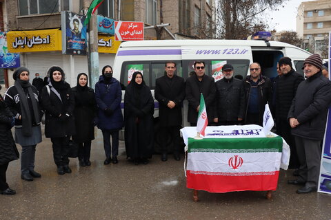 گزارش تصویری|  *«دشمن را مأیوس کنید»*مقام معظم رهبری (مدظله‌العالی)