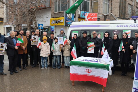 گزارش تصویری|  *«دشمن را مأیوس کنید»*مقام معظم رهبری (مدظله‌العالی)