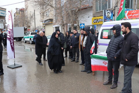 گزارش تصویری|  *«دشمن را مأیوس کنید»*مقام معظم رهبری (مدظله‌العالی)