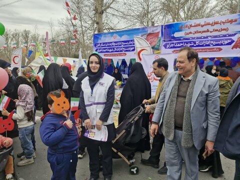 حضور پرشور خانواده بزرگ بهزیستی البرز در یوم‌الله انقلاب