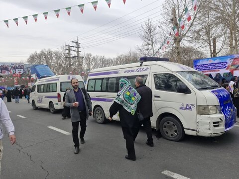 حضور پرشور خانواده بزرگ بهزیستی البرز در یوم‌الله انقلاب
