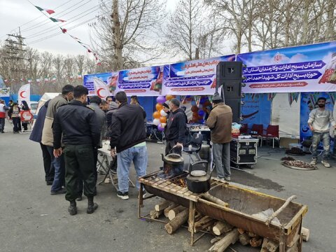 حضور پرشور خانواده بزرگ بهزیستی البرز در یوم‌الله انقلاب