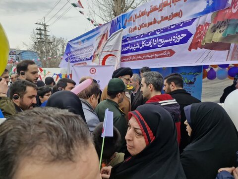 حضور پرشور خانواده بزرگ بهزیستی البرز در یوم‌الله انقلاب