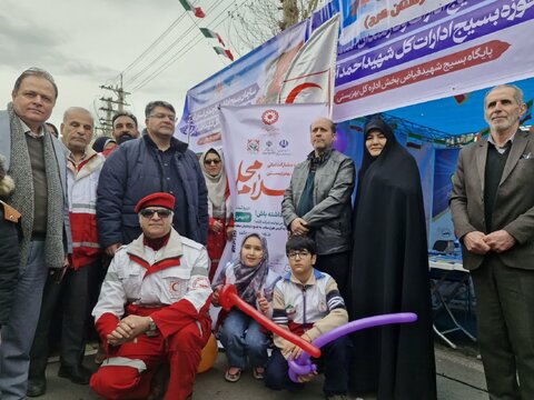 حضور پرشور خانواده بزرگ بهزیستی البرز در یوم‌الله انقلاب