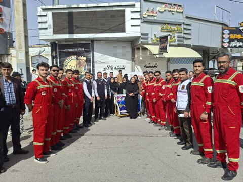 گزارش تصویری| فسا-دهه فجرو حماسه حضور مسئولین و مردم در مراسم راهپیمایی یوم الله ۲۲ بهمن  و ادامه طرح پویش سلام محله در شهرستان فسا