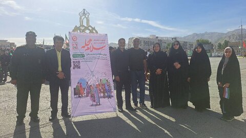 لامرد| همراه با مردم در ۲۲ بهمن؛ جلوه‌ای از همبستگی اجتماعی با «سلام محله»