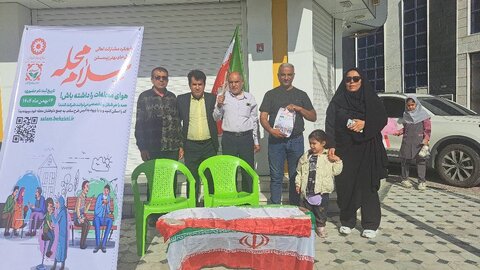 لامرد| همراه با مردم در ۲۲ بهمن؛ جلوه‌ای از همبستگی اجتماعی با «سلام محله»