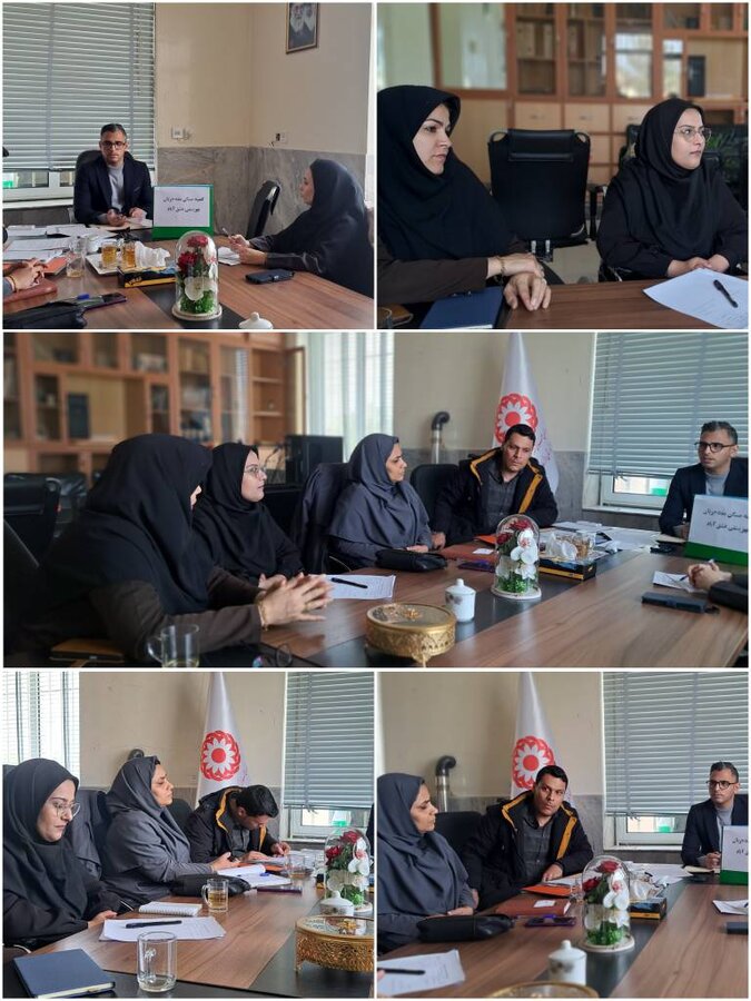 دهه فجر گرامی باد/برگزاری کمیته مسکن در اداره بهزیستی شهرستان عشق‌آباد