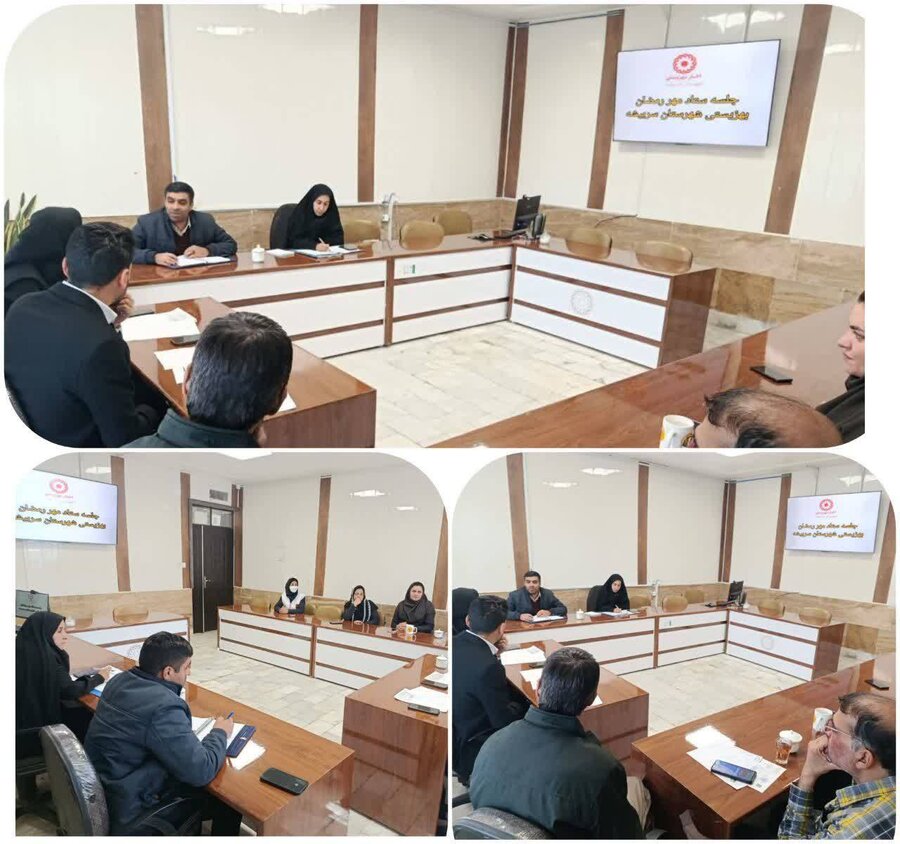 دهه فجر گرامی باد/ جلسه ستاد مهر رمضان بهزیستی شهرستان سربیشه برگزار گردید