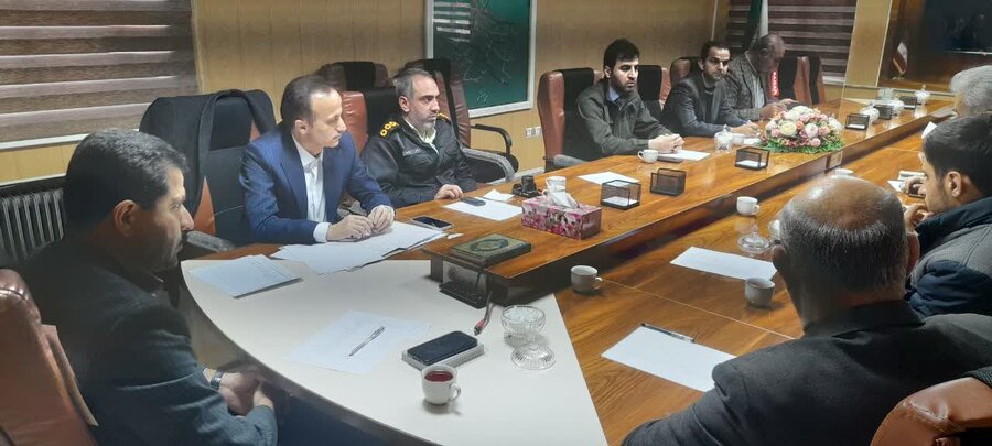 برگزاری جلسه مناسب‌سازی و شورای سالمندان در فرمانداری اشنویه