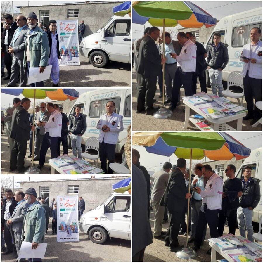 پویش سلام محله در راهپیمایی ۲۲ بهمن شهرستان زیرکوه