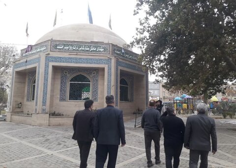 فردیس | ادای احترام و تجدید میثاق کارکنان بهزیستی شهرستان فردیس با شهداء