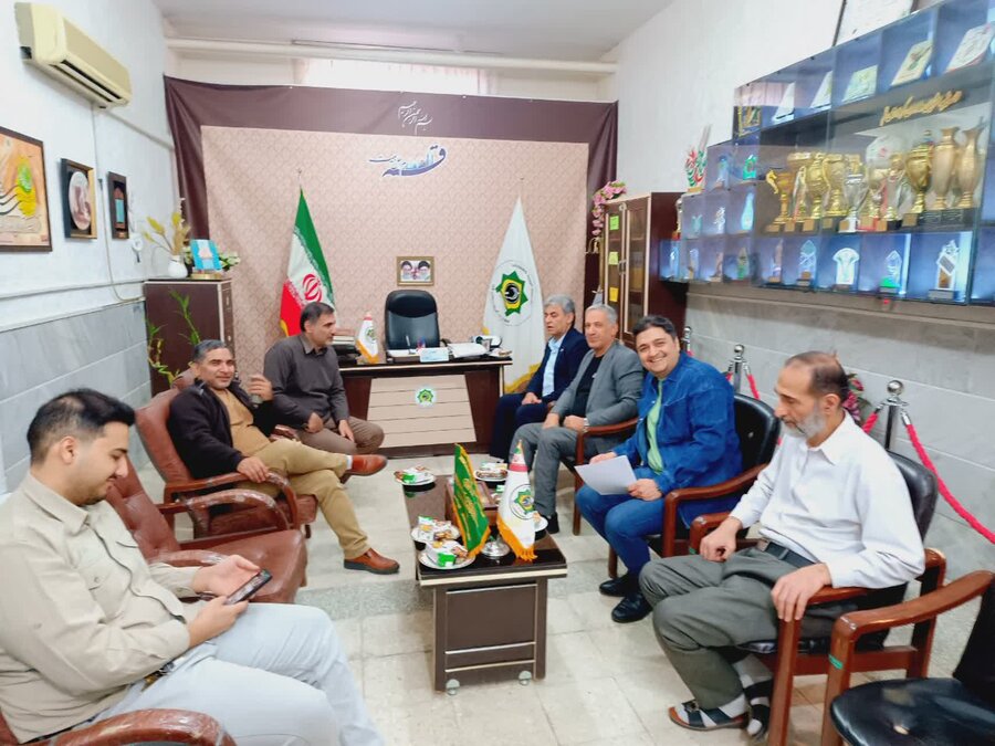 بازدید مدیران بهزیستی از موسسه حامیان حقوق معلولین