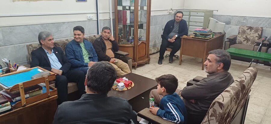 بازدید مدیران بهزیستی از انجمن ضایعه نخاعی قم
