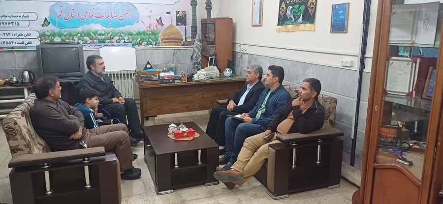 بازدید مدیران بهزیستی از انجمن ضایعه نخاعی قم
