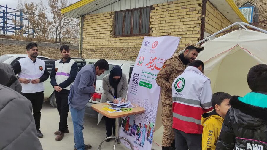 گزارش تصویری |غرفه «سلام محله» در راهپیمایی ۲۲ بهمن دمق میزبان شهروندان