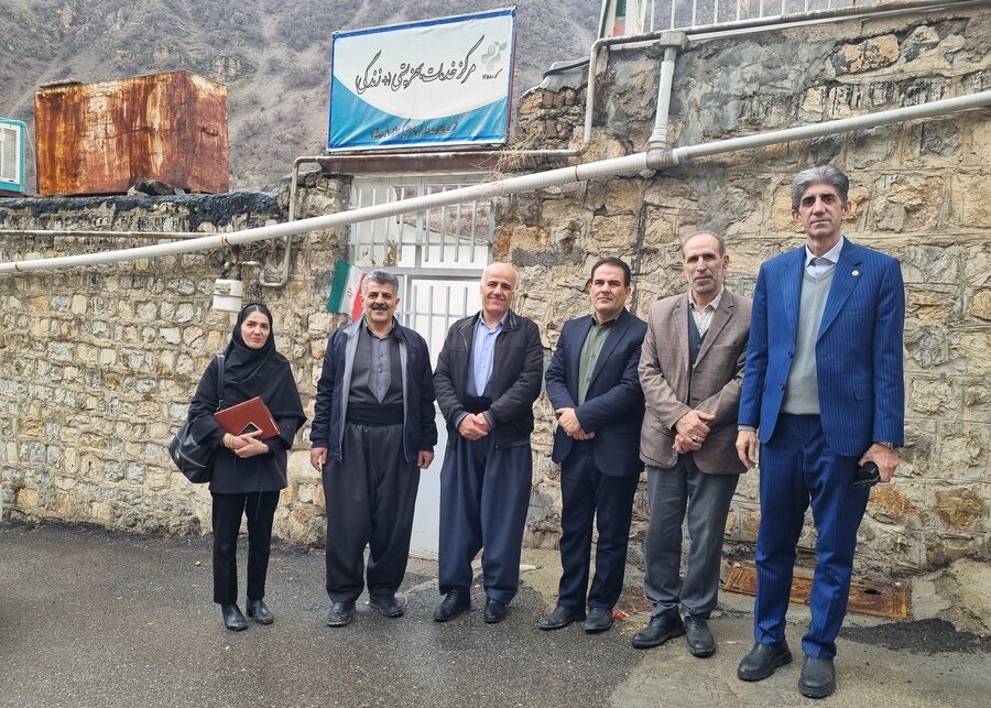 دیدار مدیرکل بهزیستی با مددجویان باینگان