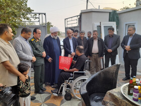 دشتی|دیدار مسئولان شهرستان دشتی با معلولان موفق به مناسبت دهه مبارک فجر