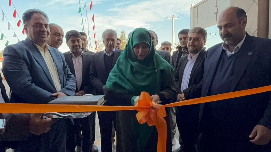 افتتاح ساختمان جدید بهزیستی رفسنجان