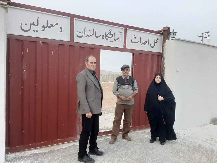 بازدید از مراحل ساخت مرکز جامع سالمندان قم با مشارکت خیرین در طایقان