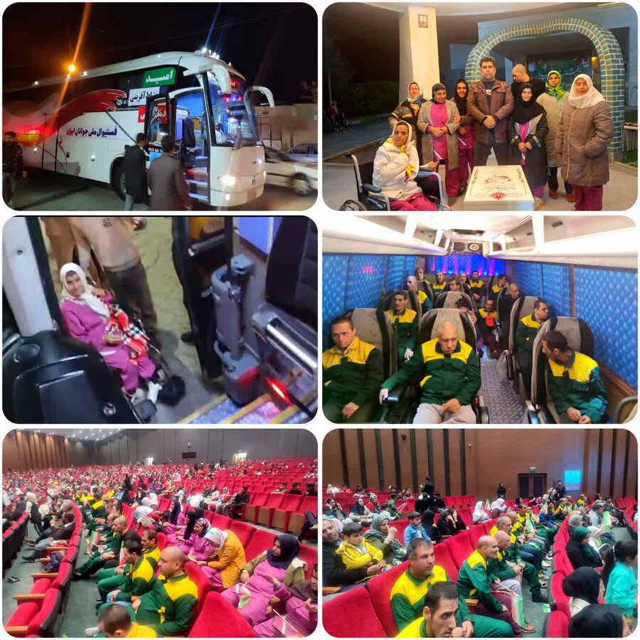 توانخواهان موسسه خیریه توانبخشی حضرت علی اکبر (ع)  در فستیوال ملی جوانان ایران