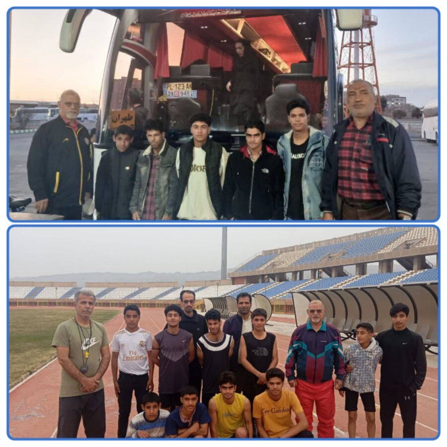 اعزام تیم دو میدانی ID استان به مسابقات استعدادهای برتر کشور در تهران