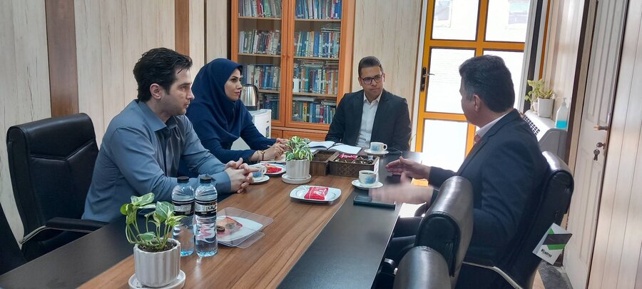 دیدار رییس اداره استعدادهای درخشان استان با معاون توسعه کار آفرینی،اشتغال و توانمندسازی بهزیستی  