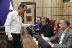 همراهی مدیر کل بهزیستی ایلام در برنامه ملاقات مردمی استاندار