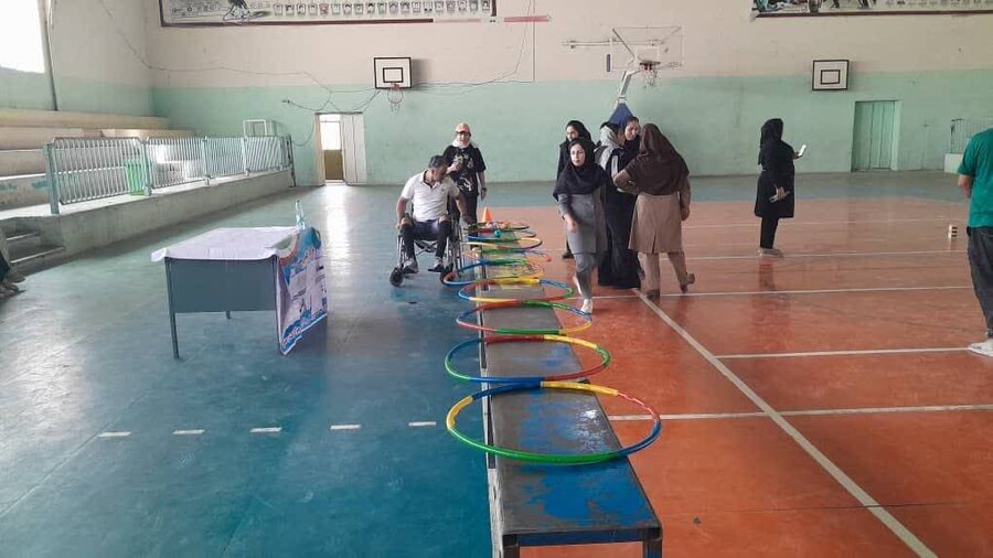 برگزاری مسابقات ورزشی بومی محلی به مناسبت ایام مبارک دهه فجر توسط موسسه تسهیلگران مهر آیین بهزیستی ممسنی