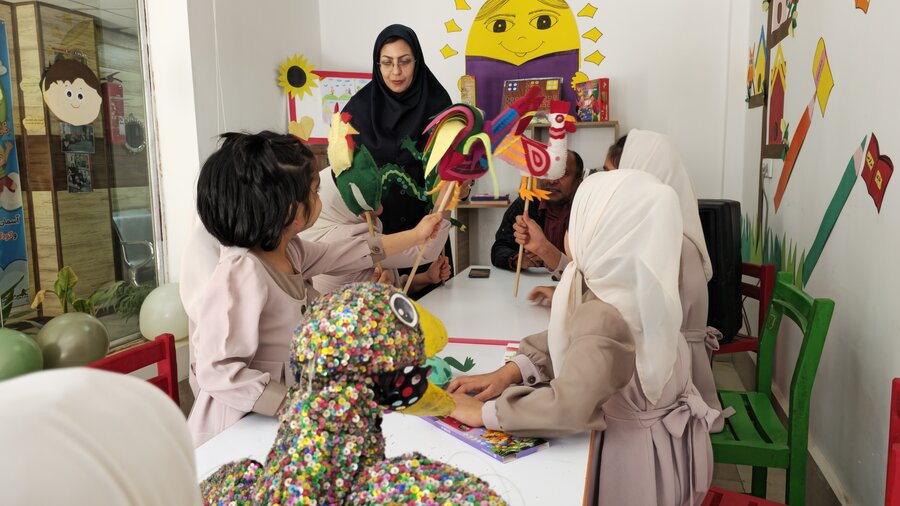 برگزاری برنامه شاد فرهنگی ویژه کودکان تحت پوشش بهزیستی در مرکز شوق زندگی
