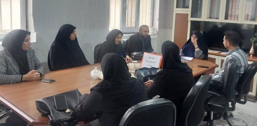 برگزاری جلسه بررسی دستورالعمل جدید مسکن مددجویی در اداره بهزیستی شوط