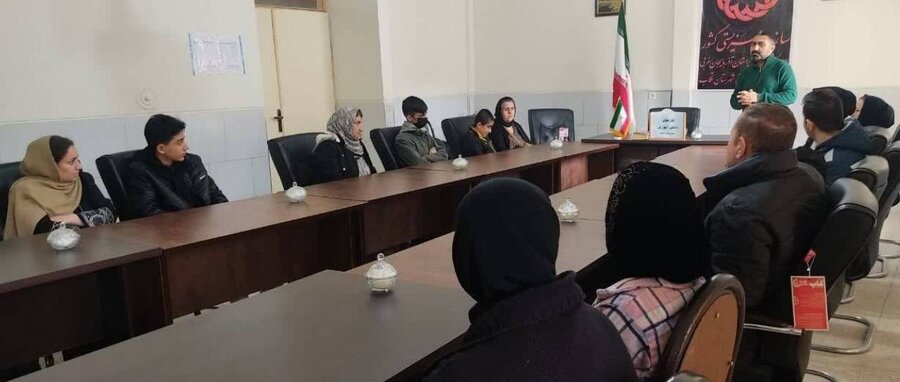 برگزاری اولین  نشست جلسه  پارلمان مشورتی دانش‌آموزی دربهزیستی  شهرستان تکاب