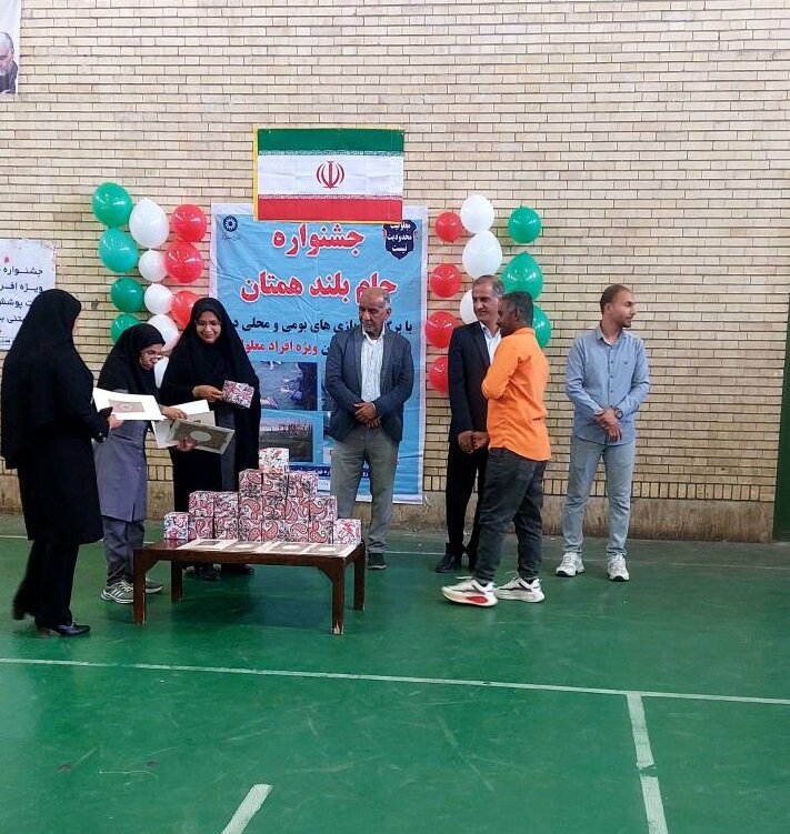 رودان | برگزاری مسابقات بومی محلی  افراد دارای معلولیت تحت پوشش برنامه CBR