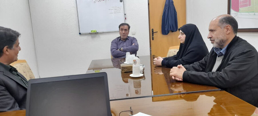 برگزاری جلسه مشترک معاونت مشارکتهای مردمی بهزیستی قم با مدیرعامل منطقه ویژه اقتصادی سلفچگان