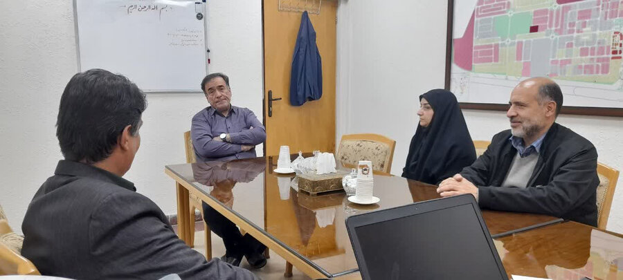 برگزاری جلسه مشترک معاونت مشارکتهای مردمی بهزیستی قم با مدیرعامل منطقه ویژه اقتصادی سلفچگان