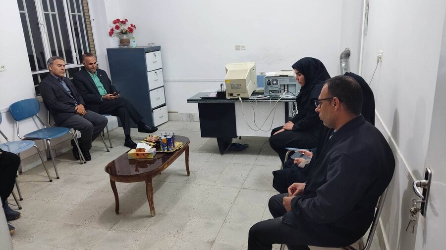 بازدید سرپرست بهزیستی استان فارس از مجتمع خدمات بهزیستی خاوران شهرستان خفر