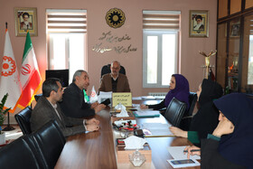 جلسه کاربینی اداره بهزیستی شهرستان اراک